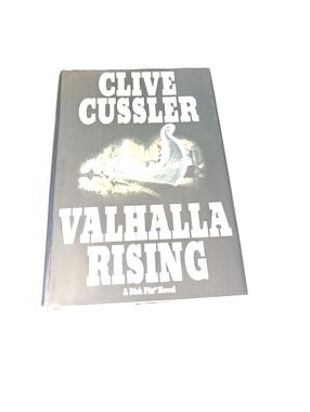 Valhalla Rising" by Clive Cussler, part of the Dirk Pitt series Vintage